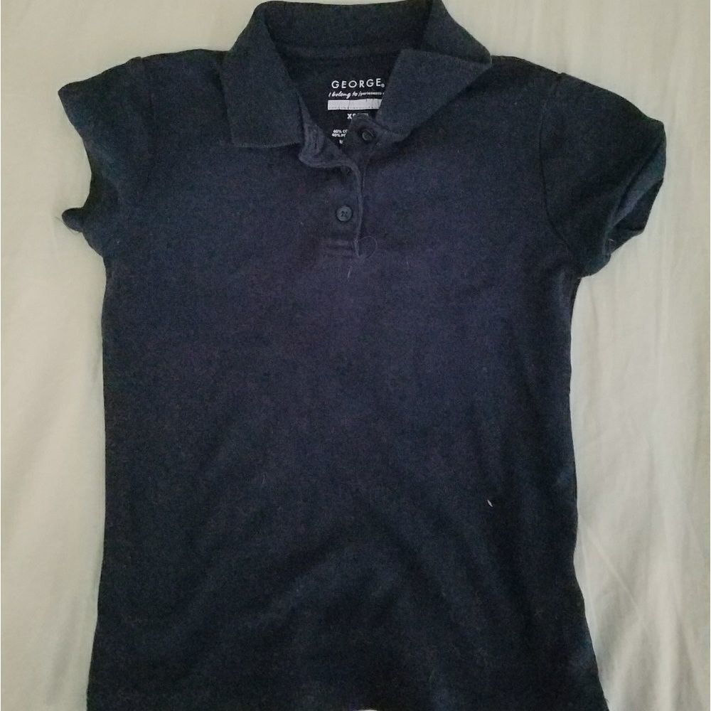 George School Uniform Polo Shirt Top Youth Size XS Short Sleeve Unisex